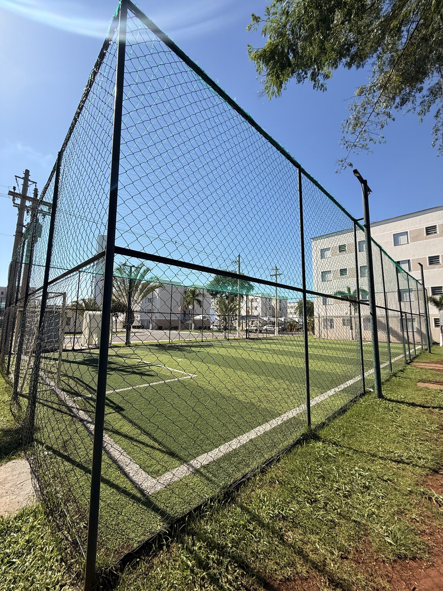 Quadra poliesportiva do condomínio